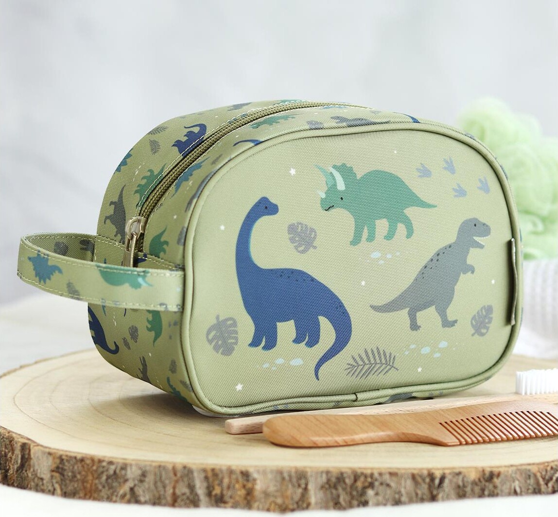 A Little Lovely Company - Toilettaske - Dinosaurer - 205 X 14 X 95 Cm
