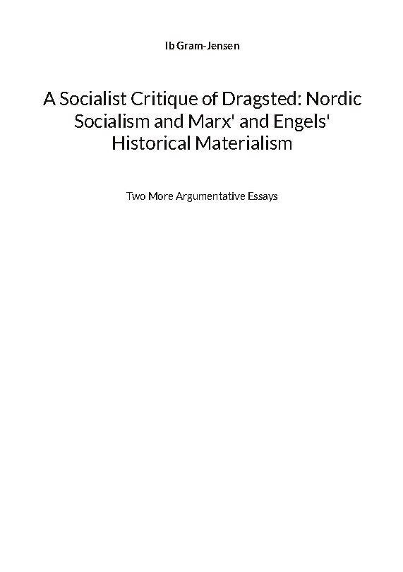 A Socialist Critique Of Dragsted Nordic Socialism And Marx And Engels