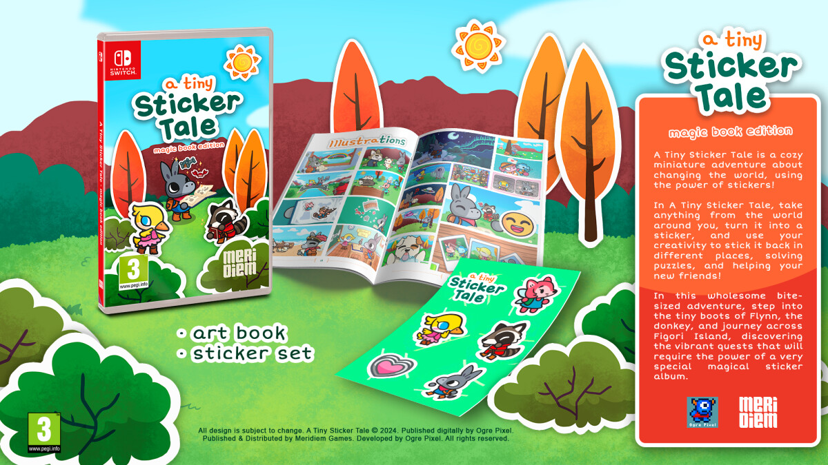 A Tiny Sticker Tale Magic Book Edition