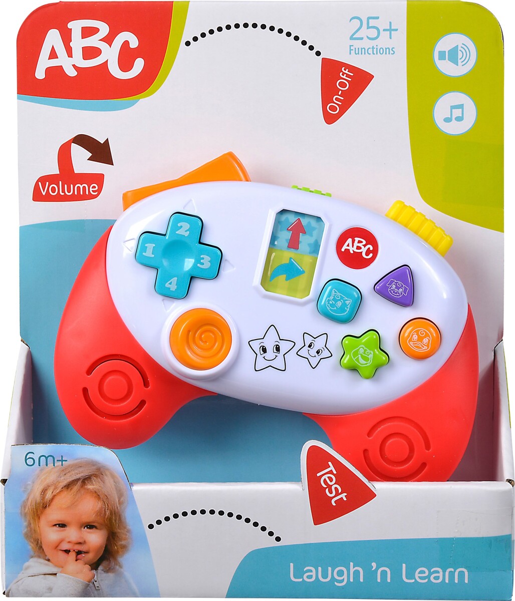 Legetøjs Controller Med Lyd - Abc