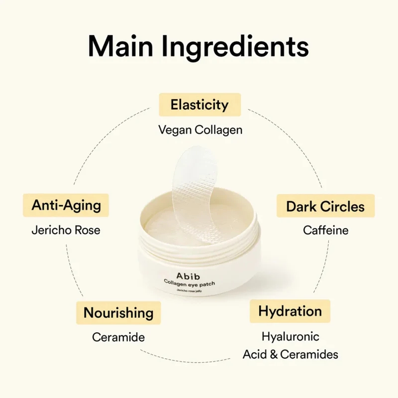 Abib - Collagen Eye Patch Jericho Rose Jelly - 90 Grams