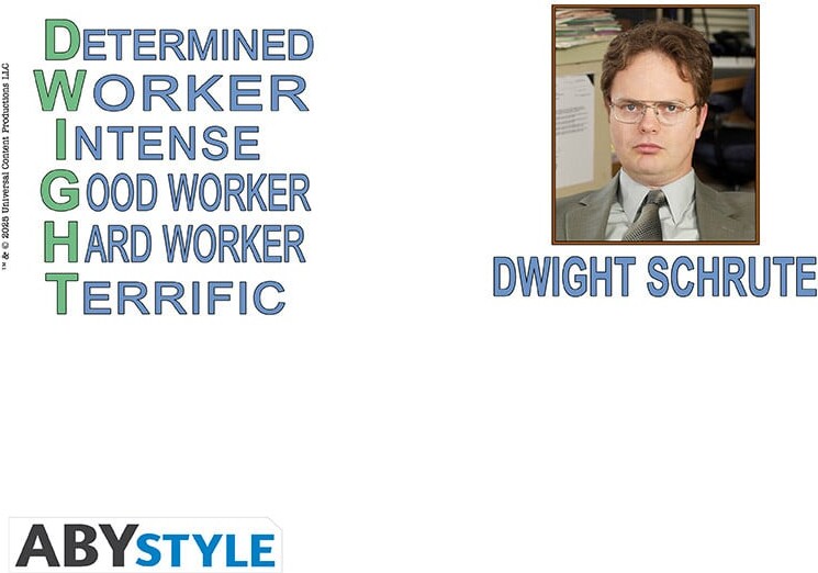Abysse - The Office - Dwight Mug
