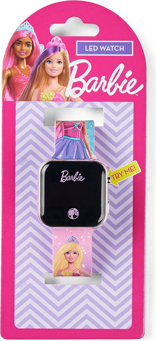 Barbie - Accutime - Led Ur Til Børn - Pink