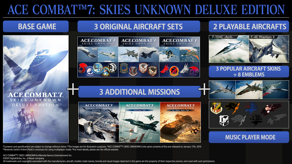 Ace Combat 7 Skies Unknown Deluxe Edition
