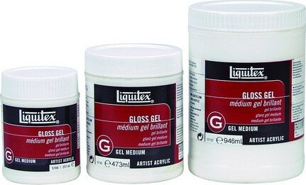 Liquitex: Gel médium muy espeso brillante: 473 ml