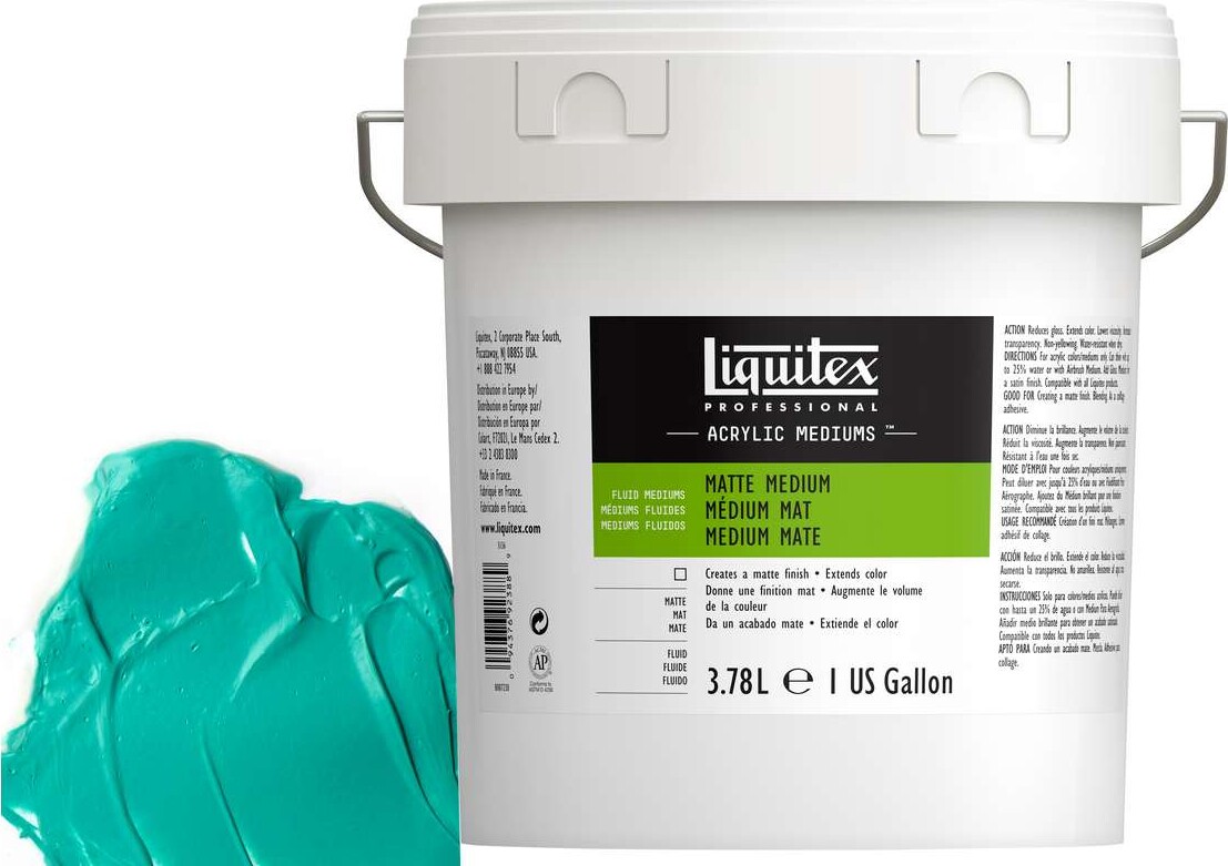 Liquitex - Acrylic Mediums - Matte Medium - 3 78 L
