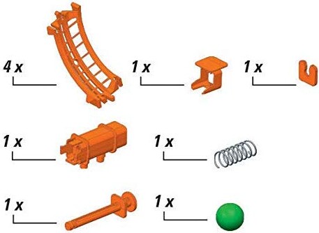 Clementoni - Action Reaction Udvidelsessæt - Loop The Loop