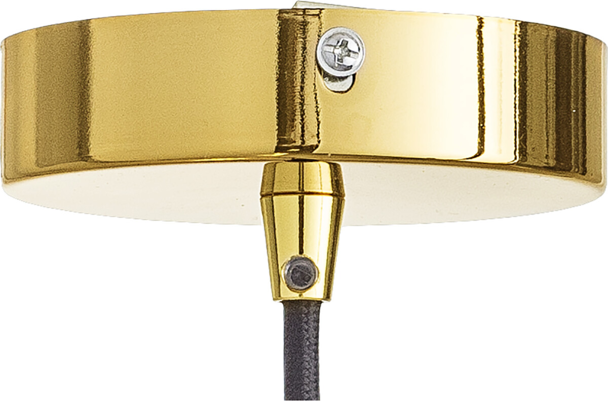 Bloomingville - Adar Pendel Lampe - Brun - Glas