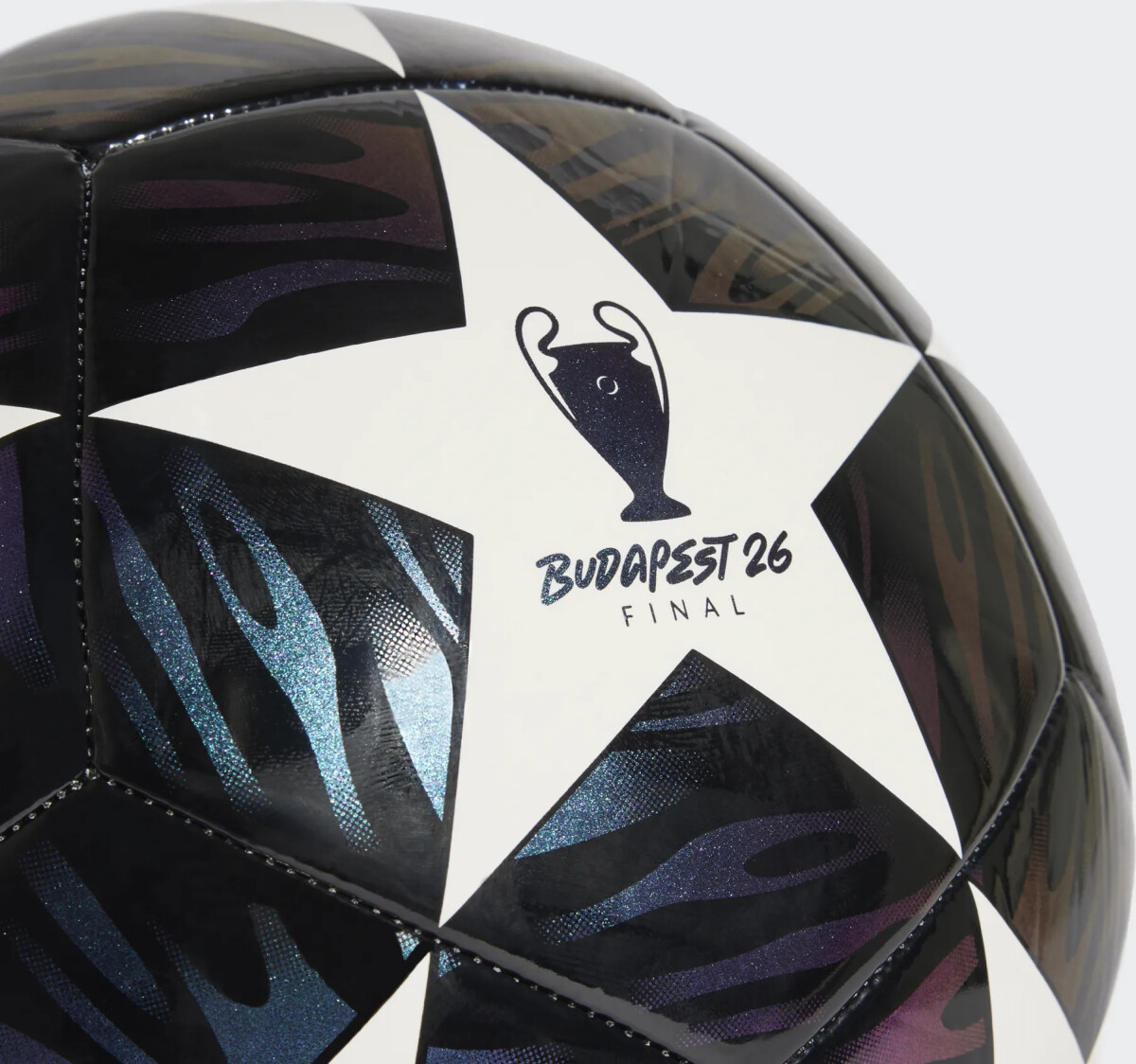 Adidas - Uefa Champions League Football Size 5 - Black