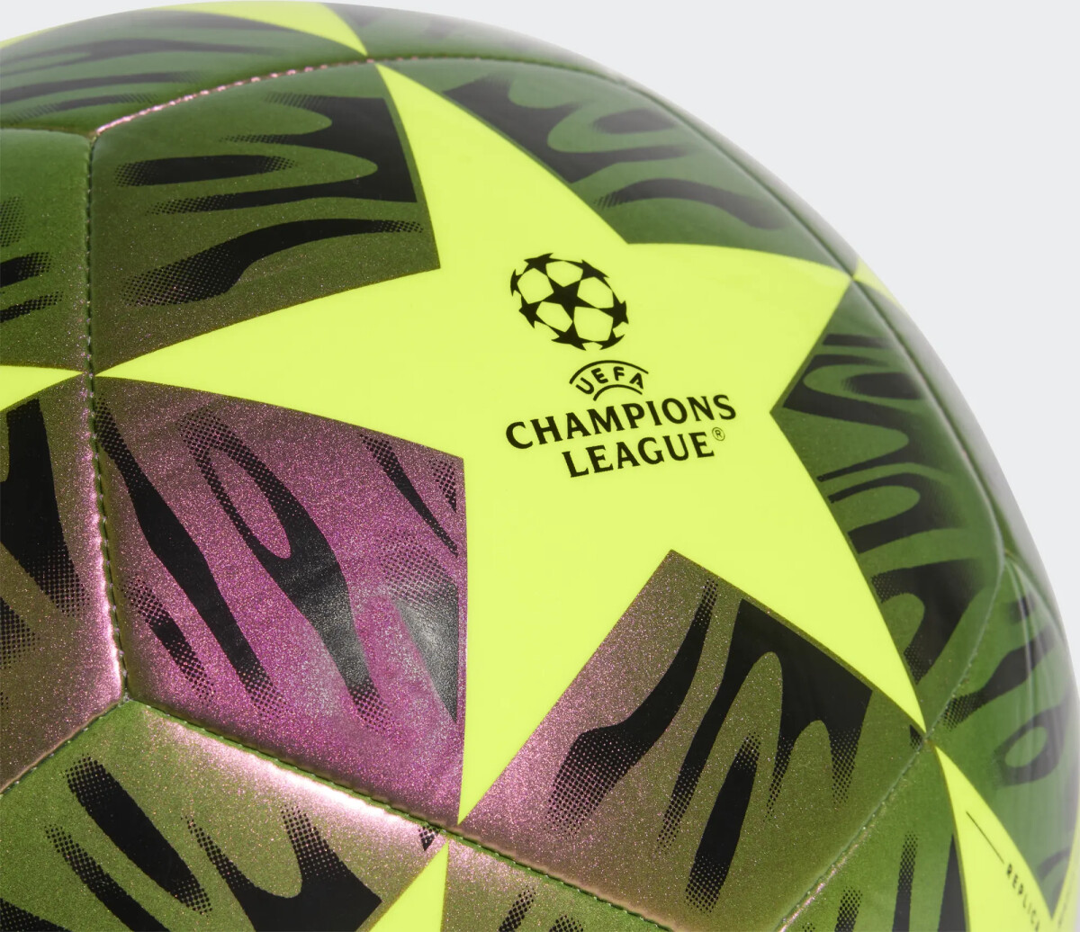 Adidas - Uefa Champions League - Fodbold - Str 5 - Sort Gul