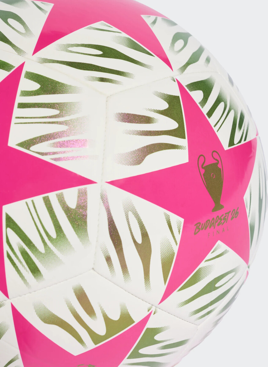 Adidas - Uefa Champions League - Fodbold - Str 5 - Pink