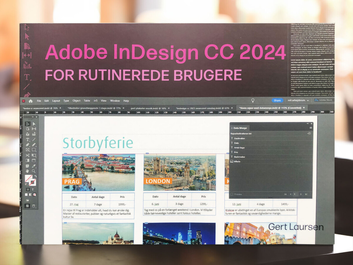 Adobe Indesign 2024 For Rutinerede Brugere Af Gert Laursen Paperback   Adobe Indesign 2024 For Rutinerede Brugere 648554 1 