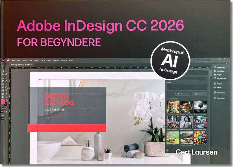 Adobe Indesign Cc 2026 For Begyndere