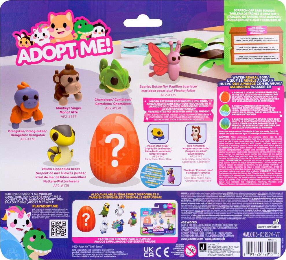Adopt Me - Figurer Tropevenner 6-Pak