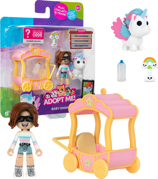 Jazwares Adopt Me - Friends Pack - Baby Shop - 7 Cm
