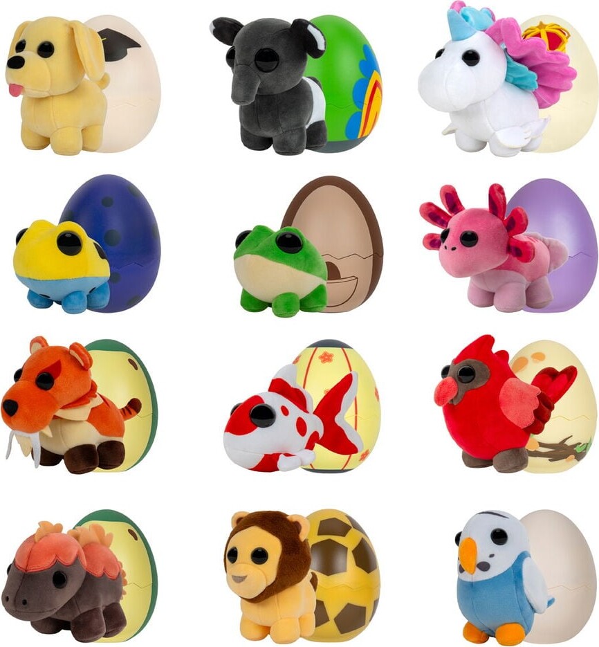 Jazwares Adopt Me - Surprise Plys Dyr - 13 Cm - Assorteret