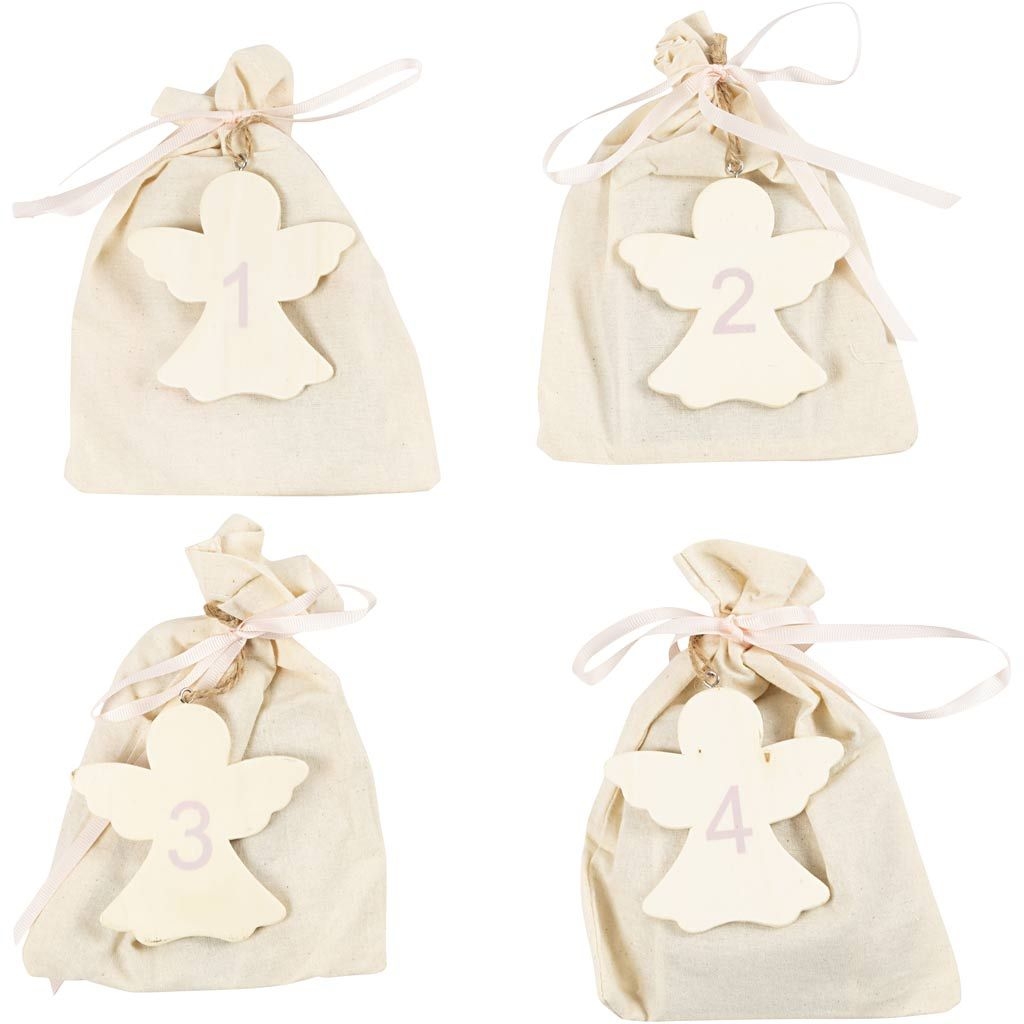 Kreativ Adventskalender - Smykker Diy - 4 Gaver