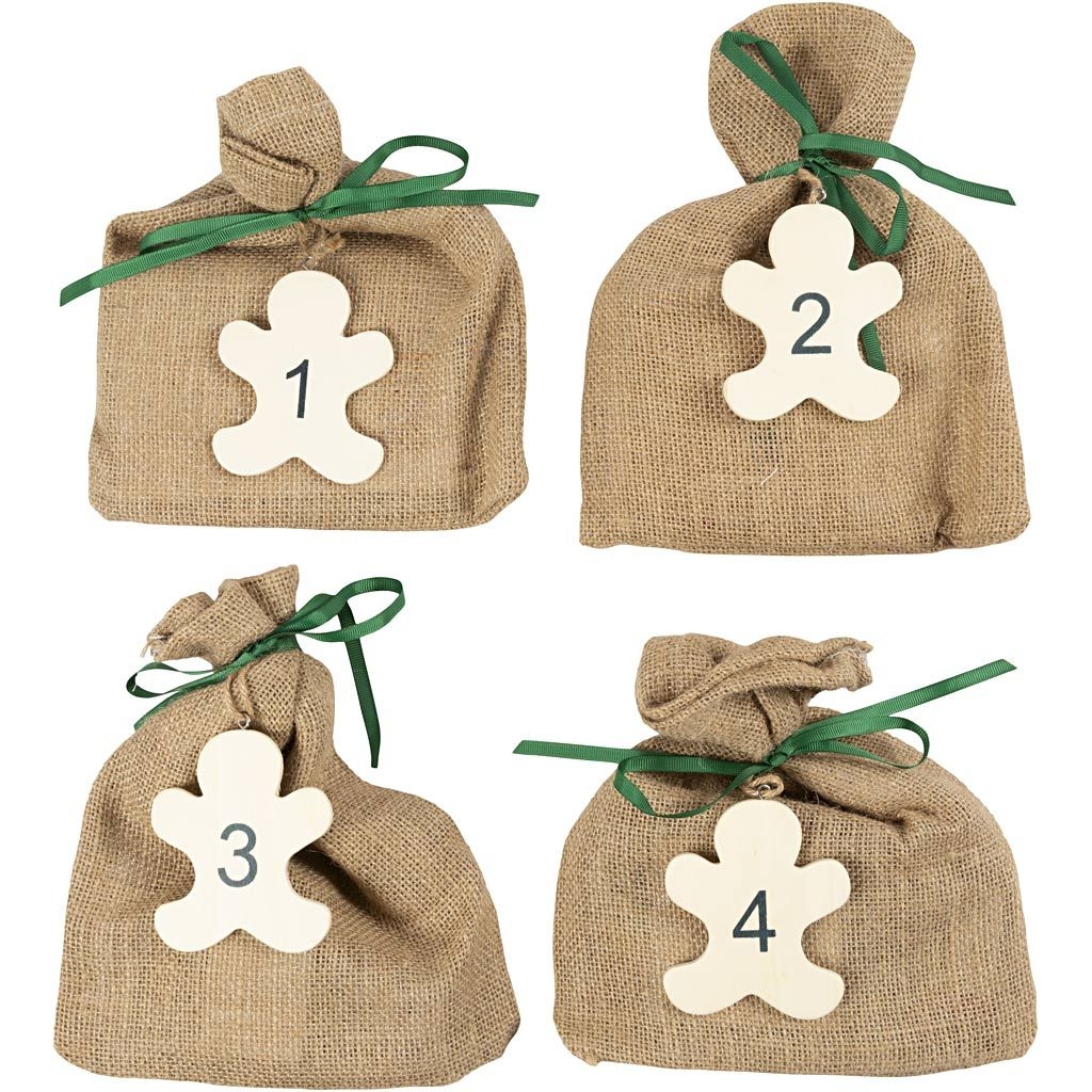 Kreativ Adventskalender - Tegne Diy - 4 Gaver