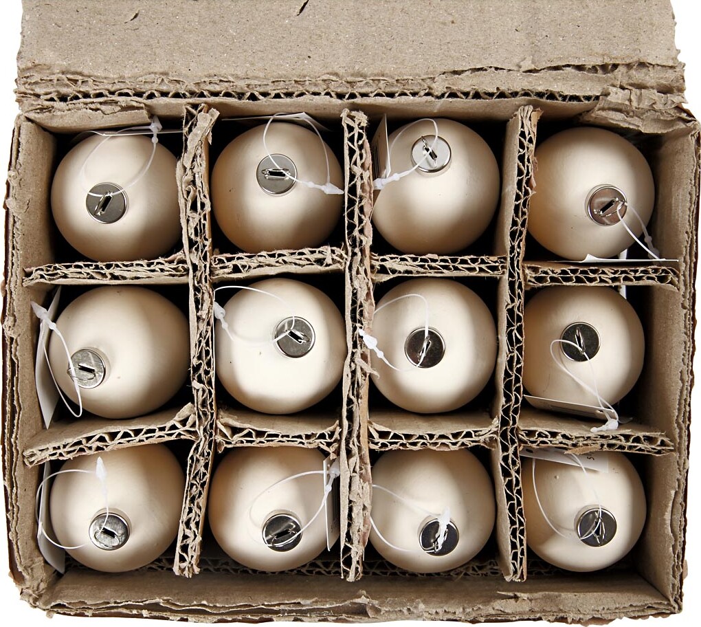 Æg - H 6 Cm - 12 Stk