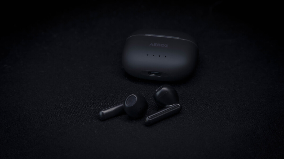 Aeroz - Tws-1000 - Trådløse Bluetooth Earpods - Sort