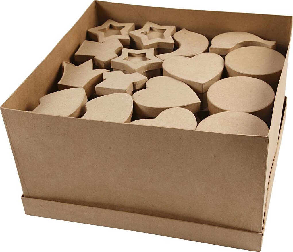 Æsker - Str 6-11 Cm - 63 Stk - Assorteret