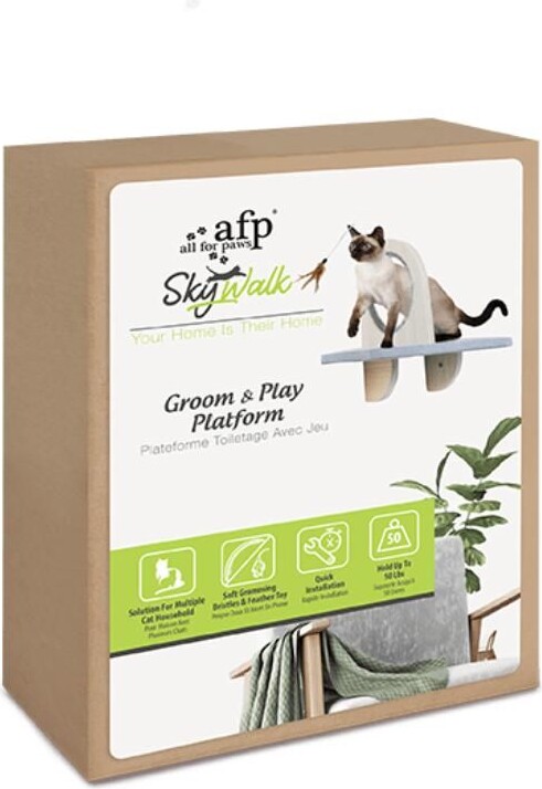 Afp - Skywalk Groom Play Platform - Væghængt Platform Med Legetøj Og