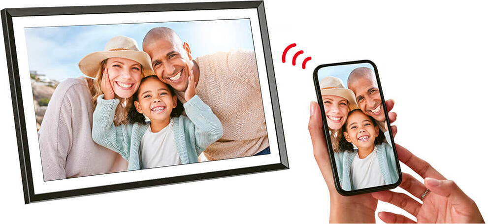Agfa - Digital Photo Frame - Wifi Frameo