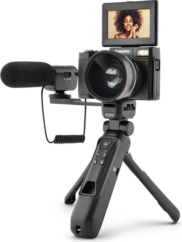 Agfaphoto - Vlogging Camera Realishot 16X Digital Zoom