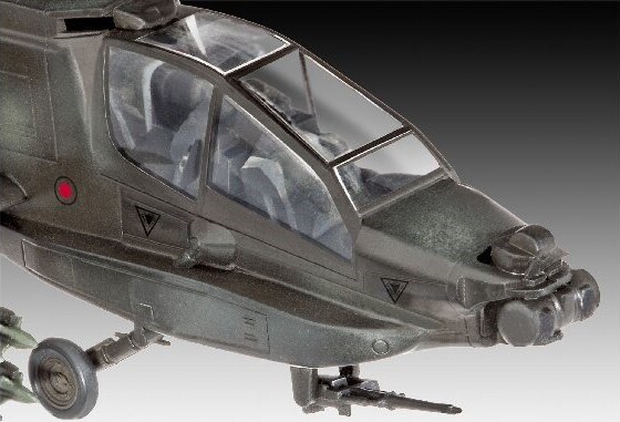 Revell - Ah-64A Apache Byggesæt - 1 100 - Level 3 - 04985