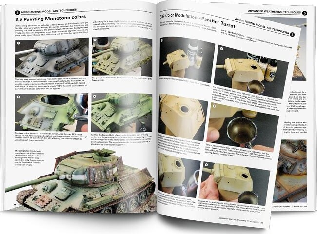 Airbrush And Weathering Techniques Magasin - Vallejo