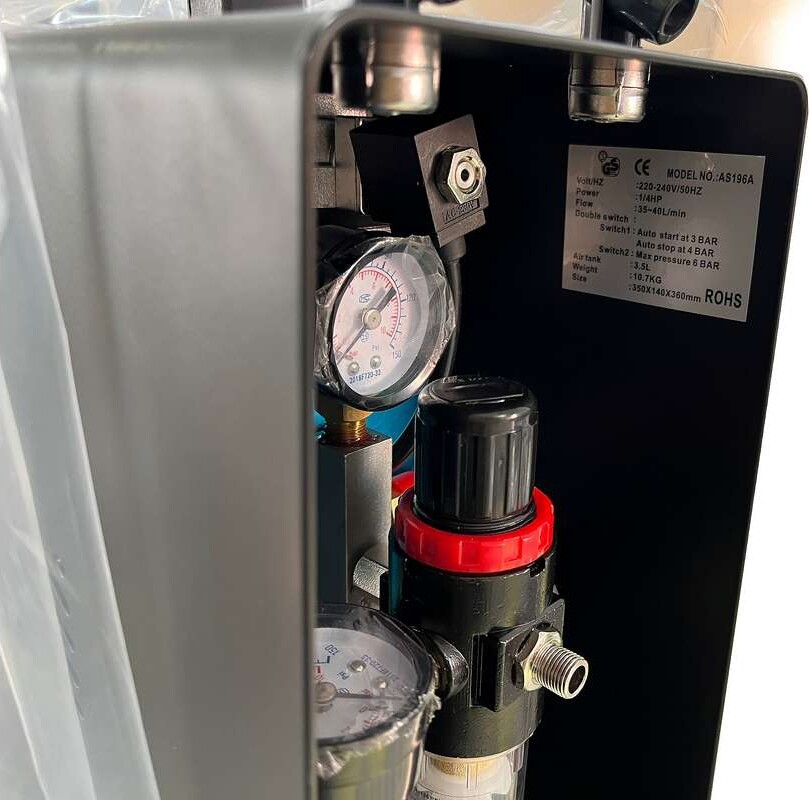 Airbrush Compressor With 3 5L Tank - As196Aw - Panzag