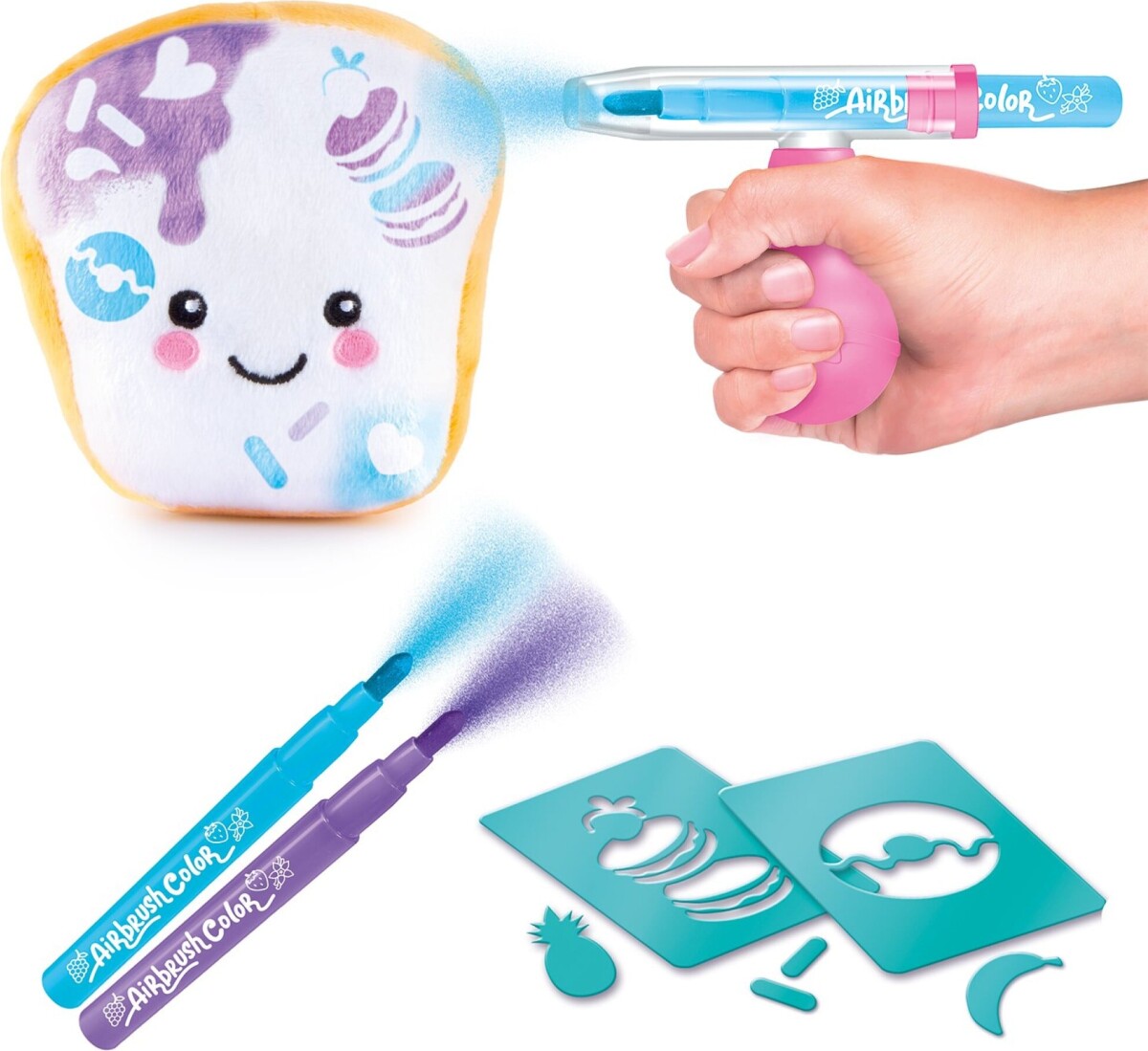Airbrush Plush - Food Tastic Mini
