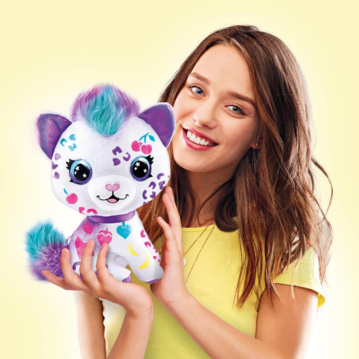 Airbrush Plush - Kat - Diy Bamse