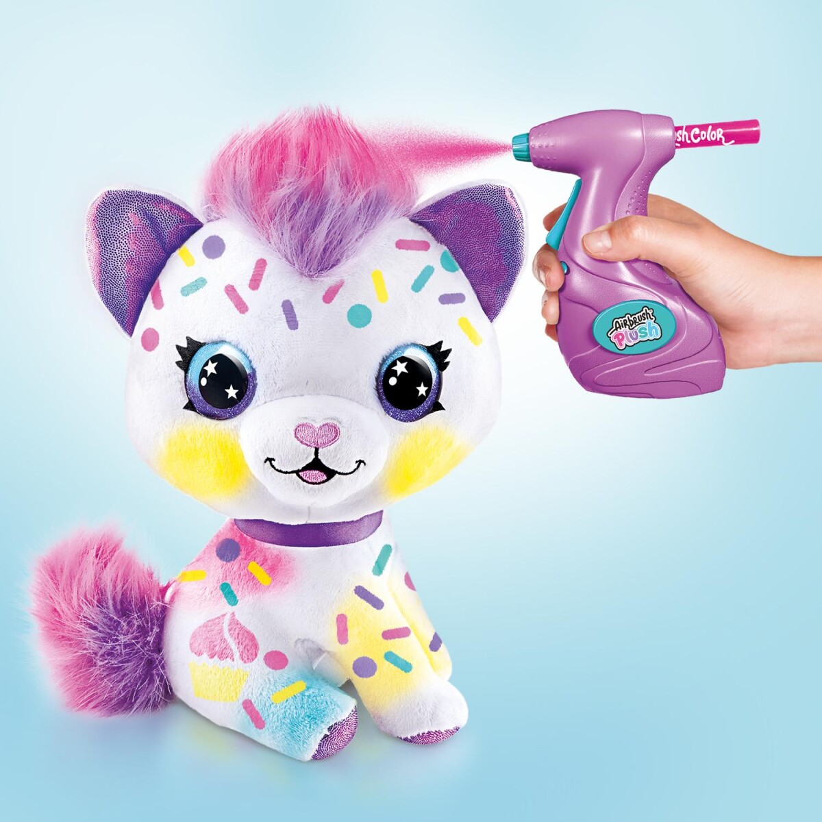 Airbrush Plush - Kat - Diy Bamse