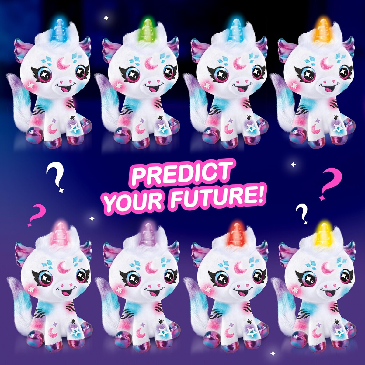 Airbrush Plush - Kosmisk Enhjørning