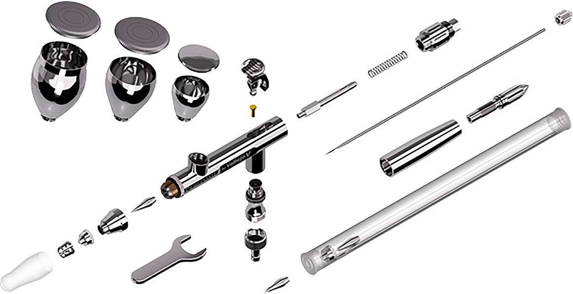 Airbrush Profinish Gravity System Two In One - 90002 - Vallejo