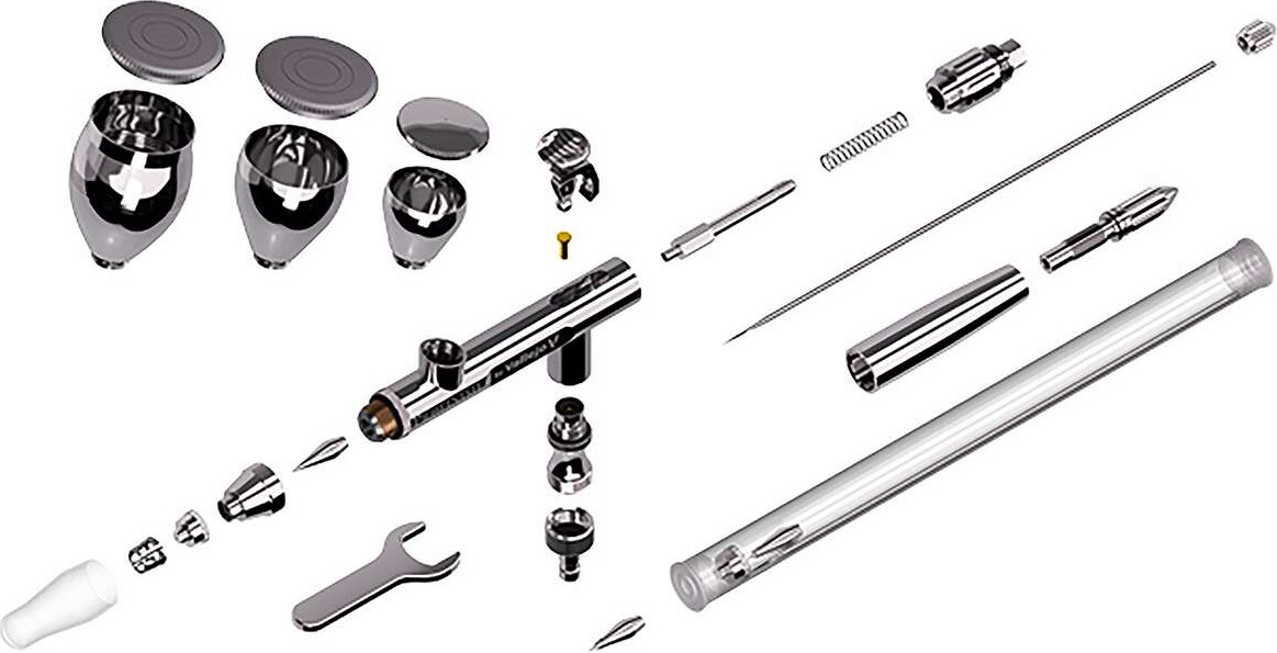 Airbrush Profinish Gravity System Two In One - 90002 - Vallejo