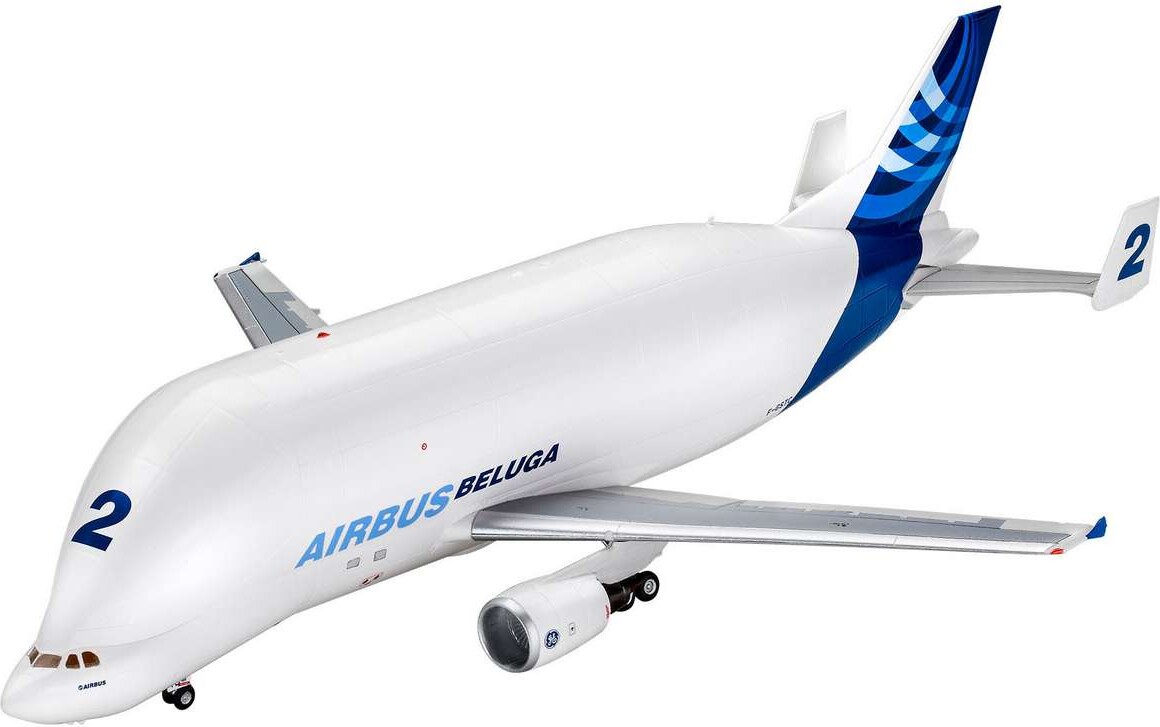 Revell - Airbus Beluga Fly Byggesæt - 1 144 - Level 4 - 03817