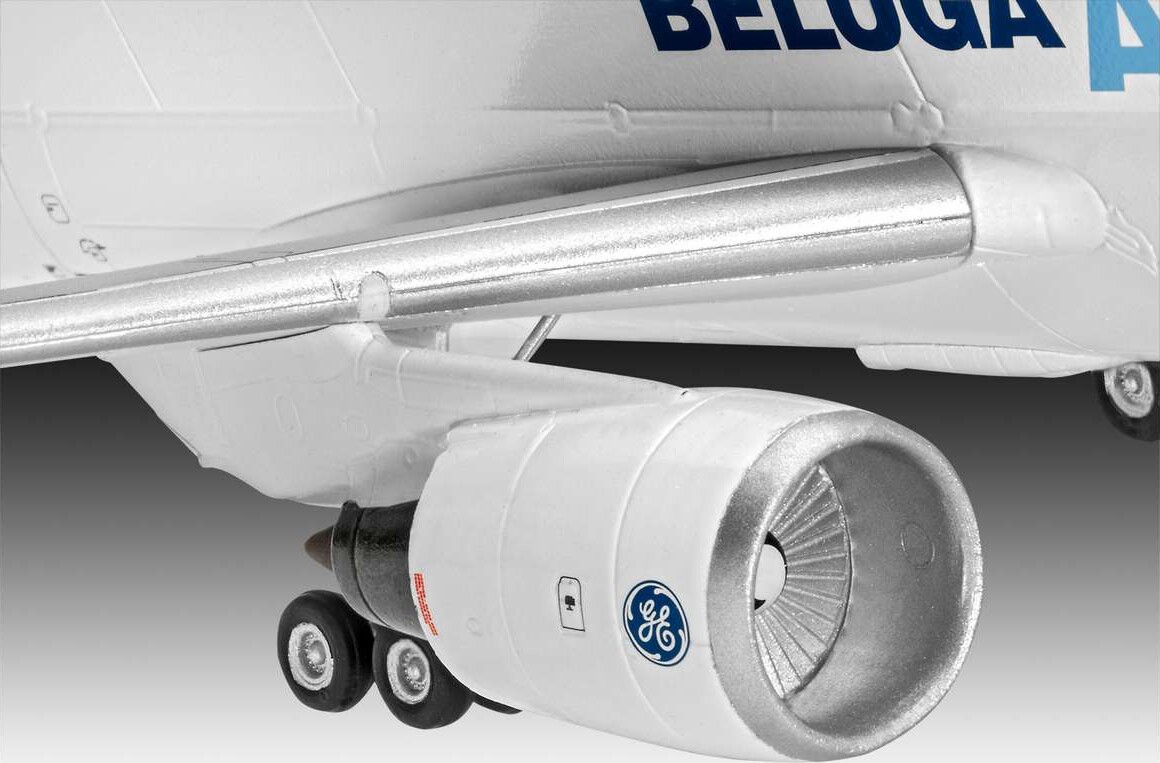 Revell - Airbus Beluga Fly Byggesæt - 1 144 - Level 4 - 03817