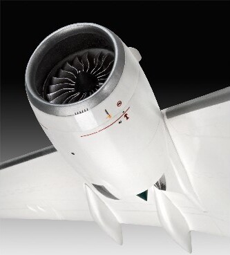 Revell - Airbus A350-900 Fly Byggesæt - 1 144 - Level 4 - 03881