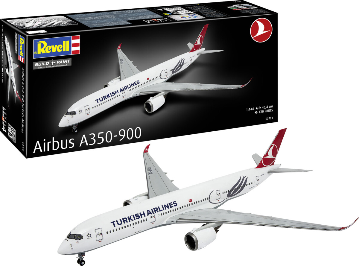Revell - Airbus A350-900 Turkish Airlines - 1 144 - 03773