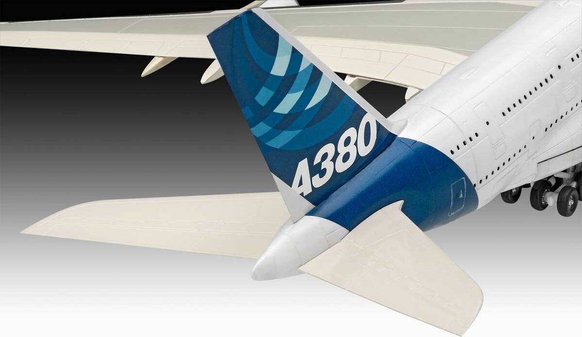 Revell - Airbus A380-800 Fly Byggesæt - 1 288 - Level 3 - 03808