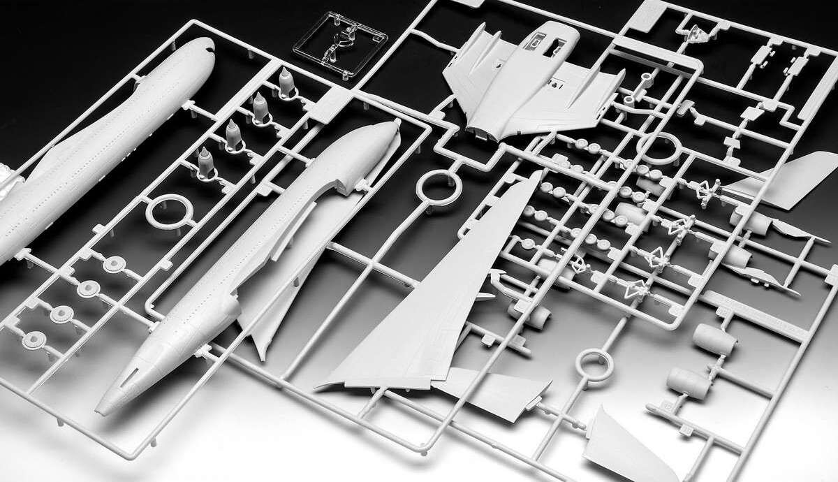 Revell - Airbus A380-800 Fly Byggesæt - 1 288 - Level 3 - 03808