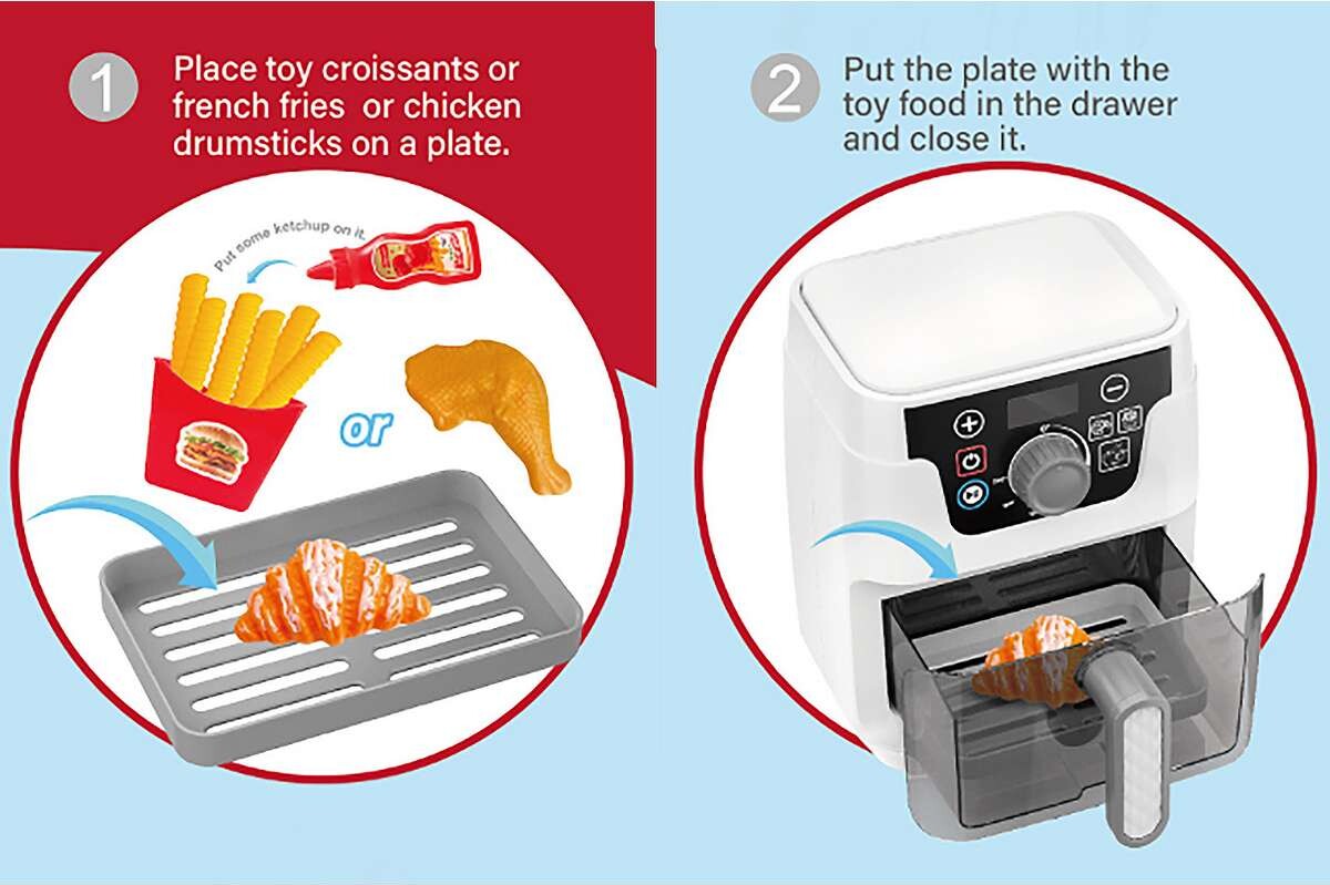 Airfryer Legetøj Med Tilbehør - Elektrisk - Tegole