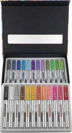 Nassau Fine Art - 24 Acrylic Paint Markers - Akryl Tusser