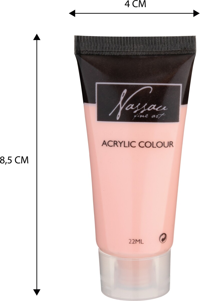 Akrylmaling Sæt - Nassau - 24X22 Ml