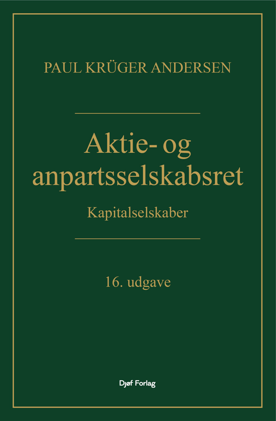 Aktie- Og Anpartsselskabsret