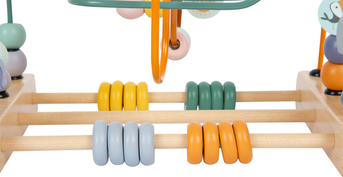 Kuglelabyrint I Træ - Safari - Small Foot