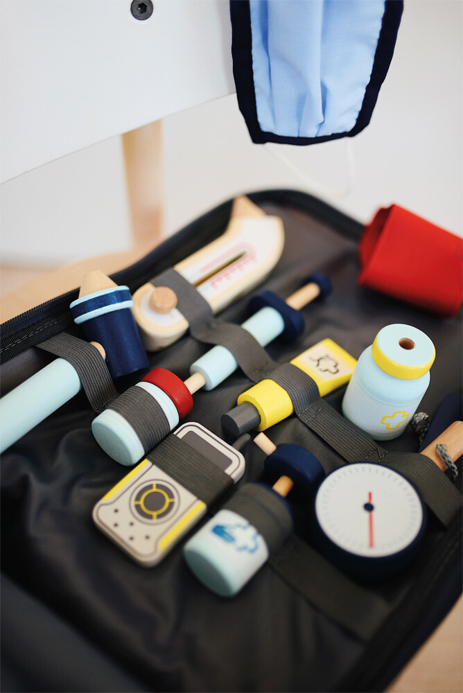 Akut Lægesæt Til Børn - Rygsæk Med Tilbehør - Small Foot