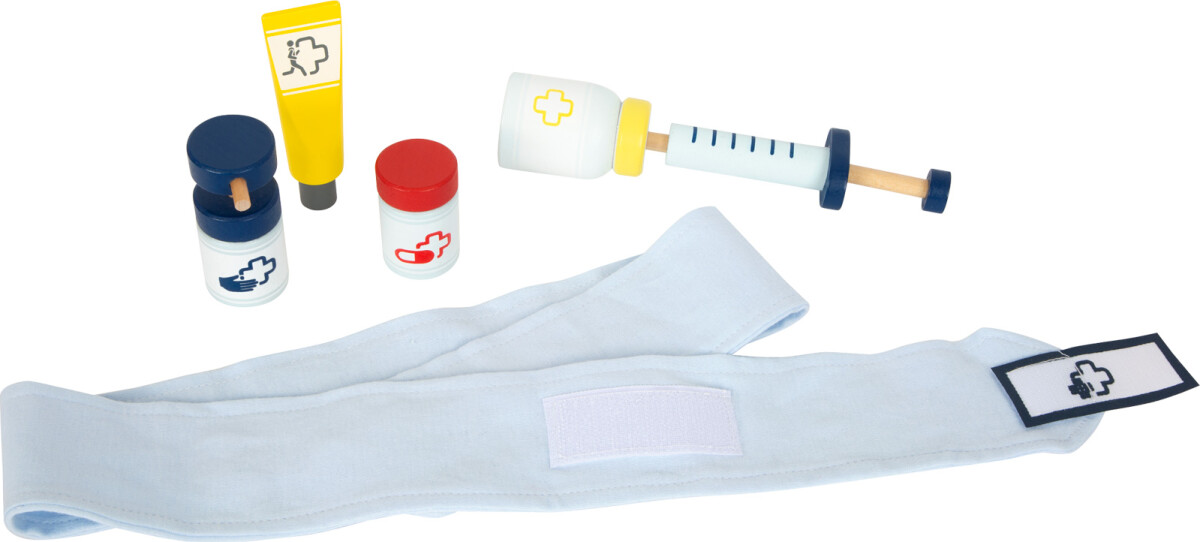 Akut Lægesæt Til Børn - Rygsæk Med Tilbehør - Small Foot